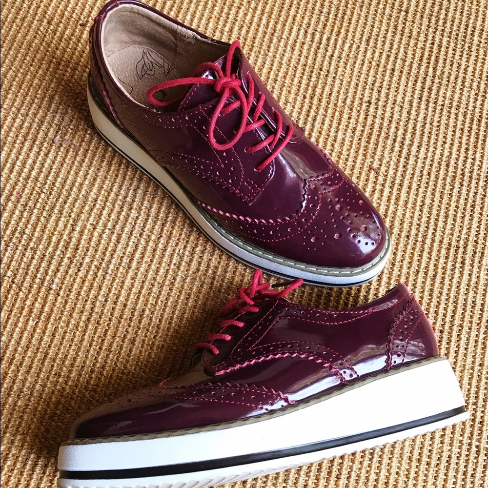 Cute Women’s Oxford Platform Shoes